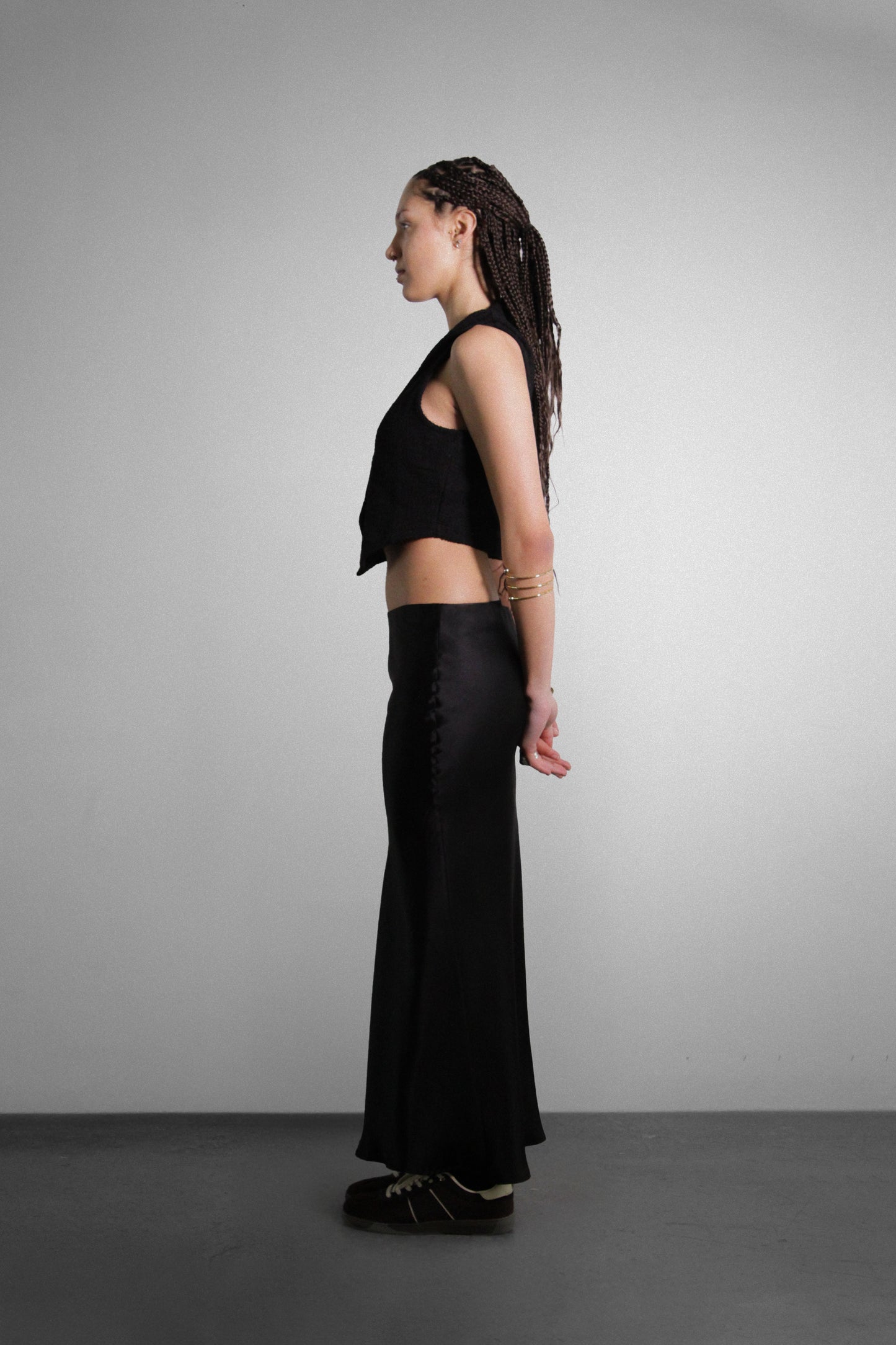 Satin Maxi Skirt
