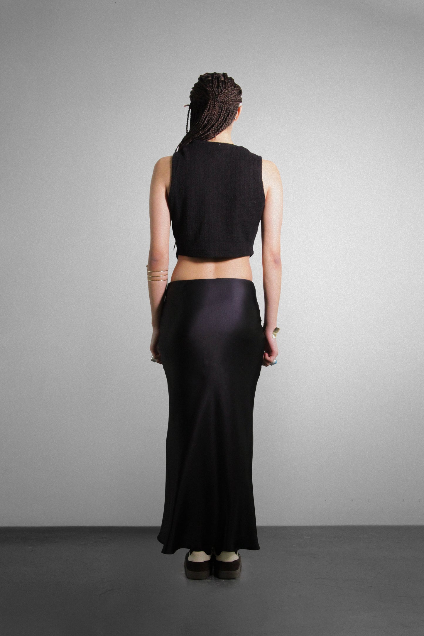 Satin Maxi Skirt