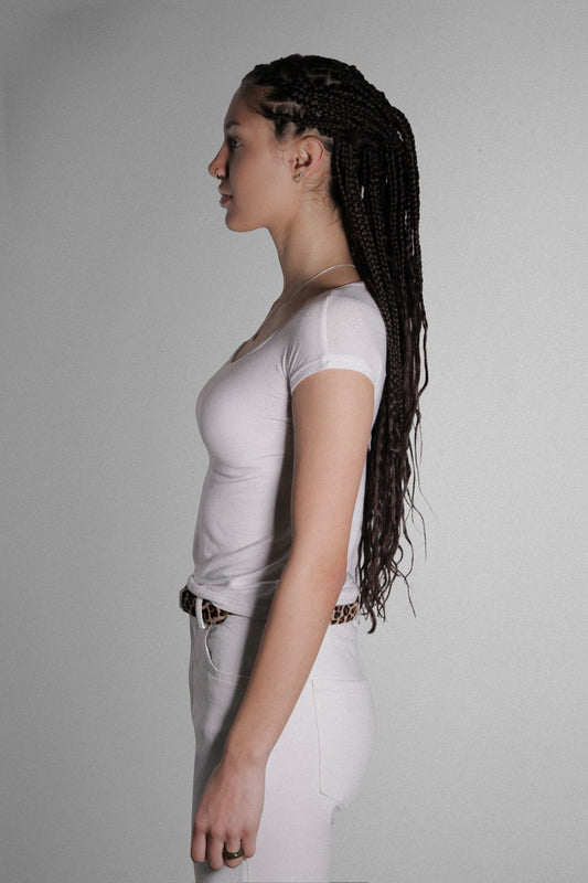 Essential White Fitted T-Shirt