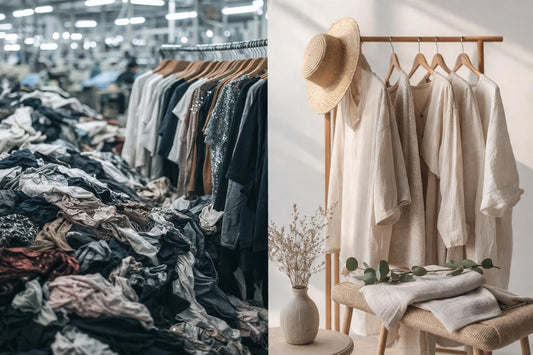 Fast fashion vs slow fashion comparison